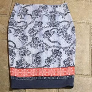 Thalia Sodi Pencil Skirt EUC Size Large Classic!